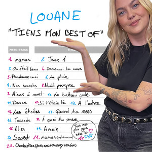 Album cover for Tiens mon best of by Louane