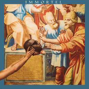 Single cover for IMMORTEL by GIMS.