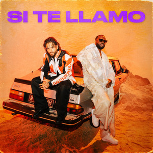 Single cover for SI TE LLAMO by GIMS.